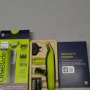 Philips Norelco for Face + Body, Electric Beard Trimmer, Shaver and Groomer, 5in1 Adjustable Comb, 1x Body Kit, Model QP2834/70, Black/Lime Green