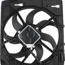 ApplianPar Engine Radiator Cooling Fan Assembly for Jeep Wrangler 2012-2017 Wrangler JK 2018 3.6L