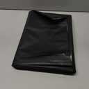 Biscaynebay Textured Fabric Tablecloths 52x70 Rectangular, Black Water Resistant Spill Proof Tablecloths for Dining, Kitchen, Wedding and Parties, Machine Washable