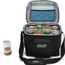 Coleman Chiller Insulated Soft Cooler, Leakproof 9/16/30 Can Cooler with 12+ Hour Ice Retention, Made with Recycled Materials, Great for Lunch, Camping, Beach, Pool, Sports, & More