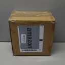 Dog Treat Container Dog Food Container for Dog Food Storage, Farmhouse Cat Food Container Pet Food Storage Organizer, Wood Dog Treat Holder with 2 Plastic Cat Dog Treat Jars, Brown Cat Treat Container