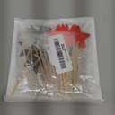 ONLYKXY 30pcs Glitter Star Cake Cupcake Toppers Toothpick Flag Cute Food Appetizer Decor Funny Stick Picks DIY Marker Tag Sign for Theme Party Bride Shower Birthday Wedding (Black & Red & Silver)