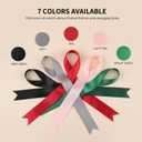 7 Colors Rainbow Ribbon Solid Color Assortment, 22m Each Double Face Satin Ribbon for Gift Wrapping, Colored Ribbons Bulk for Wedding/Hair Bows/DIY Crafts/Holiday/Wreath/Balloon/Bouquet (#7C)