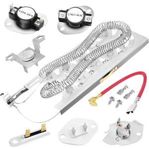 UpgradedWP3387747 3387747 Dryer Heating Element for Whirlpool Cabrio Duet Kenmore Elite Maytag bravos xl Dryer WED5100HW1 WED5500XW1 WED5700AC1 WED6120HW1 WED6620HW1 MED5500FW1 MED6230RHW1