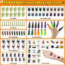 SpringFlower 269Pcs Halloween Party Favors Bulk, Halloween Party Supplies, Goodie Bags Stuffers, Halloween-Themed Toys for Trick or Treat Classroom Prizes Gifts for Kids