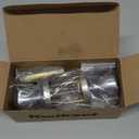 Kwikset Tylo Entry Door Knob with Lock and Key, Secure Keyed Handle Exterior Doorknob, Front Entrance and Bedroom, Satin Chrome, Pick Resistant SmartKey Rekey Security (1 Pack)