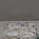 Pastoral Rectangle Tablecloth - 60 x 120 Inch - Beige Table Cloth - Washable Table Cover with Dust-Proof Wrinkle Resistant for Restaurant, Picnic, Indoor and Outdoor Dining, Floral (Dark Blue)