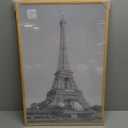 upsimples 16x24 Picture Frame Natural 3 Pack, Scratch-Proof Poster Frames 16 x 24 for Photo Gallery - Slide-In Strips, Horizontal or Vertical Wall Mounting