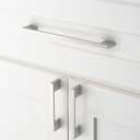 Amerdeco 10 Pack Brushed Satin Nickel Cabinet Pulls 7.5 Inch(192MM) Hole Centers Kitchen Cabinet Handles Cabinet Hardware Kitchen Handles for Cabinets Cupboard Handles Drawer Pulls ZH0060
