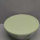 4.7 Qt Extra Large Glass Mixing Bowls, Clear Glass Bowl with Lid, Big Salad Bowl for Salad Fruit Bread Storage