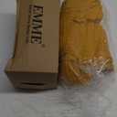 EMME Cotton Throw Blanket for Couch Soft Muslin Blankets 50"x60" Lightweight Breathable Blanket All Season Gauze Blanket, Mustard Yellow