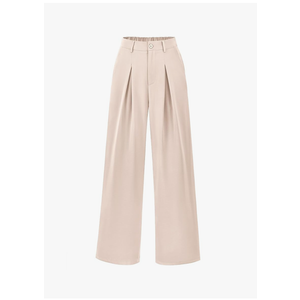 TFBM Women High Waist Palazzo Pants Fall 2025 Casual Wide Leg Trousers Loose Work Office Business Suit Pant Pockets Size M
