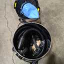 STANLEY SL18116 Wet/Dry Vacuum, 6 Gallon, 4 Horsepower, Stainless Steel Tank, 4.0 HP, Silver+Yellow