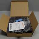 Solar Fence Lights Outdoor, 12 Pack Ultra-Bright 100 Lumens Fence Lights Solar Powered, IP65 Waterproof, 9 Color Modes, 12+ Hours Lighting Decor for Backyard/Patio/Deck/Wall/Pool (Black)