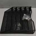 DOITOOL Modern Mesh Magazine Holder Wall-mounted File Rack Iron Office Storage Box