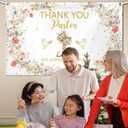 7x5ft Thank You Pastor Appreciation Week Banner Thank You Pastor Backdrop Anniversary Appreciation Month Retirement Party Ornament Decorations
