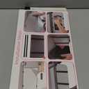 Led Sun Visor Vanity Mirror, Upgraded Large Car Mirrors with Lights, Dimmable Light up Vanity Makeup Mirror for Car, Rechargeable Universal Rear View Visor Mirrors