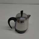 Farberware Electric Coffee Percolator, FCP240, Stainless Steel Basket, Automatic Keep Warm, No-Drip Spout, 4 Cup