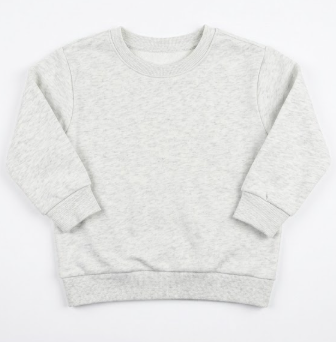 Teach Leanbh Kids Boys or Girls Sweatshirt Crewneck Cotton Long Sleeve Solid Color Pullover Tops 18-27M