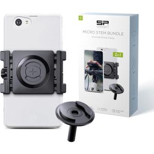 SP CONNECT Micro Stem Mount Pro Clamp | SPC+ | Premium Mobile Phone Holder for Cycling | Electric Bicycle Cell-Phone Holders | Road Bike E-Bike