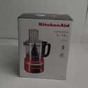 KitchenAid 7 Cup Food Processor - Red - KFP0718BM: Grinds, Chops, Shreds, Mixes, Blends, 3 Speeds, Dishwasher - Safe