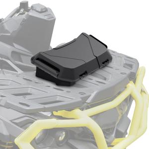 Storage Cargo Box for Outlander, 2 GAL (7.5L) Black Front Rear Racks Tool Bed Box Back Seat Linq for Can-Am Outlander L MAX 6X6 Accessories, Replace OEM # 708200408