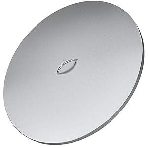 Stanbroil 34-Inch Round Fire Pit Cover - 304 Stainless Steel Fire Pit Lid for Patio Firepit, 31” Drop-in Fire Pit, Heavy-Duty & Rust Resistant Firepit Cover