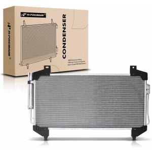 A-Premium Air Conditioning A/C Condenser Compatible with Mitsubishi Outlander 2017-2020, Outlander PHEV 2018-2020, 2.0L 2.4L 3.0L