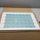 LaVie Home 20 x 30 Poster Frame White, Display Pictures 18x24 with Mat or 20x30 Without Mat, Stable and Sturdy Picture Frame and Polished Plexiglass, Horizontal and Vertical Format of The Wall1 Pack