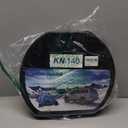 Snow Chains, Wear-Resistant High Carbon Steel Anti Slip Tire Chain for Passenger Cars, Pickups, and SUVs, Set of 2 (KN140)