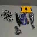 XOX K10 Set Live Streaming Audio Interface,Live Sound Card,Audio Mixer with Wired Microphone,Monitor Earphone and Metal Desktop Microphone Stand (K10 S1 SET)