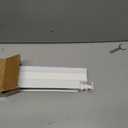 LazBlinds No Drill Light Filtering Cellular Shades, 21" W x 64" H, White