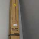 Reinforced 48" Extra Tall Baby Gate with Support Rods, 4 Ft Tall Retractable Gate for Dogs 55" Wide Pet Gates for Doorways Mesh Cat Gate - Prevent Baby/Pet from Jumping Over, White