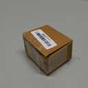 New Age Imports, Inc. India Small Decorated Brass Charcoal Screen Incense Burner with Wooden Coaster