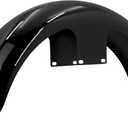 HDBUBALUS 19 inch Motorcycle Front Fender for 120 / R19 Tire Mudguard Fit for Harley Touring Electra Road Street Glide Road King BaggersGloss Black