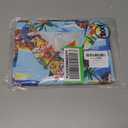 BANGELY Merry Xmas Shirt Hawaiian Shirts Women Funny Santa Claus Graphic Tee Ugly Beach Blouses Summer Holiday Button Up Tops (XX-Large, Blue)