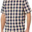 Amazon Essentials Short Sleeve Shirt for Men, Available in Big & Tall (Gray, XS)