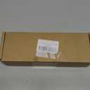 Outdoor Gate Latches for Wooden Gates, Slide Gate Latch Lock with Padlock Hole, Double Heavy Duty Gate Latch Lock Compatible with Garden Wooden Fence, Shed, Barn Door (Black)