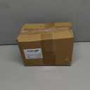 LUANT 4 Pieces Bathroom Accessory Set Including Tumbler, Toothbrush Holder, Soap Dish and Soap Dispenser, White with Gold