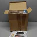 Baderke 12 Pack 750 ml Christmas Plastic Coquito Bottles 25 oz Christmas Empty Champagne Bottles with Lids Heat Shrink Caps Stickers Labels for Homemade Coquito Drinks Xmas Party (Multicolor)