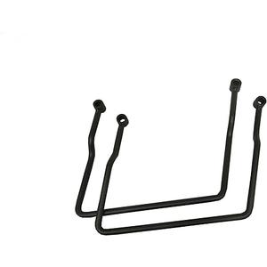 Cavalry Saddlebag Supports for 2007-up Honda Shadow Spirit VT750C2 Shaft Drive (Black)