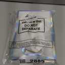 Aliceset 12 Pcs Clear Plastic Gift Bag with Die Cut Handles Reusable PP Favor Bag with Ribbon for Wedding Bridal Birthday Baby Shower Party Small Business, 7x10x3.15 Inch(Iridescent)