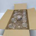 Bokon 5.7" Plastic Small Vases for Centerpieces, Plastic Bud Vase Bulk, Hyacinth Avocado Growing Vases, Tiny Flower Bulb Plant Propagation Containers for Wedding Living Room Table Decorations(12 Pcs)