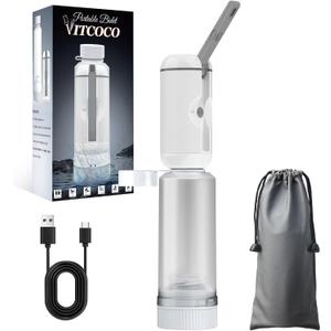 Portable Bidet for Travel, Rechargeable Waterproof Sprayer,White | Portable Rechargeable Waterproof Bidet Sprayer for Travel, High Pressure Handheld Bidet for Personal Hygiene Cleaning