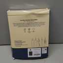 AFINETH Orange and Black Flameless Taper Candles with Remote, 9.6" Halloween Battery Operated Candles 3D Wick, Real Wax Led Candlesticks Flickering Electric Candle for Halloween, Home, Party, 6 Pack