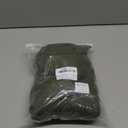 Bed Skirt Full Size Ruffled Bed Skirts with Split Corners, 12 Inch Drop Dust Ruffle Bed Skirt with Platform, Green, Full - 12" Drop