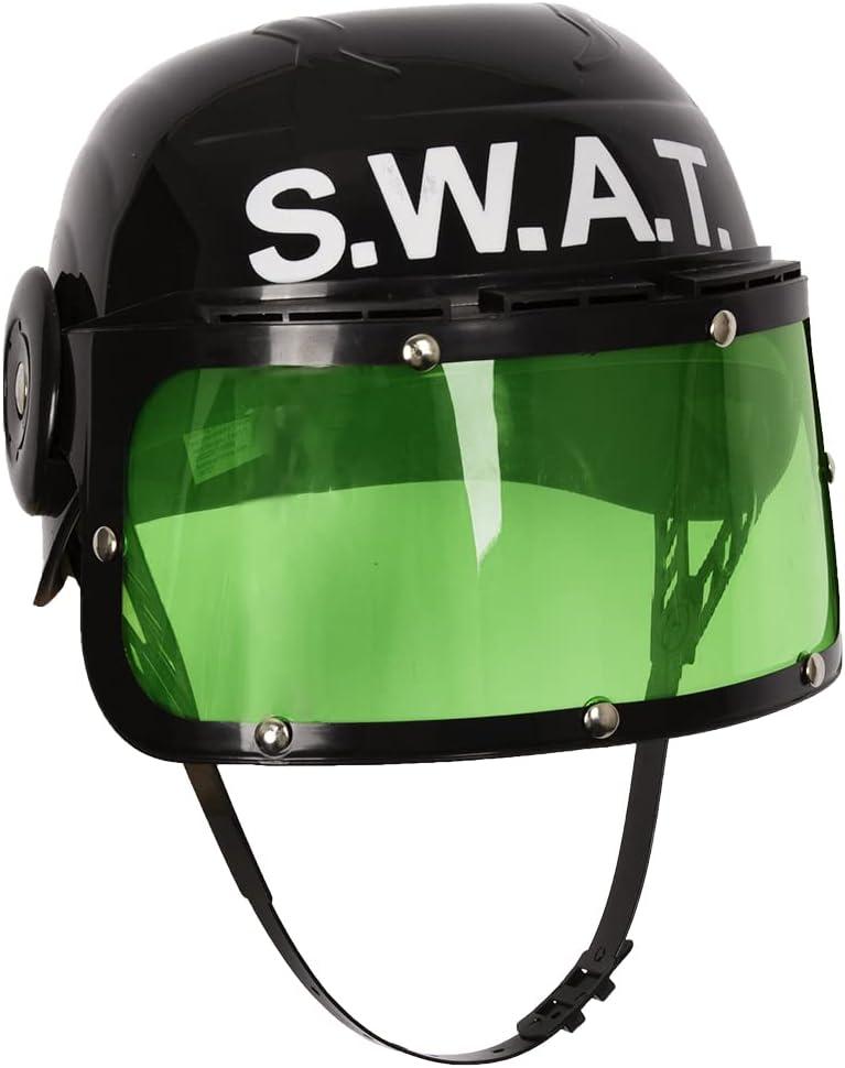Funny Party Hats Swat Helmet for Kids - Police Dress Up Costume Hat