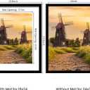 24x30 Picture Frame Set of 5, Black Poster Frame, Display Pictures 18 x 24 with Mat or 24 x 30 Without Mat for Horizontal or Vertical Wall Mounting, Wall Gallery Frame, 24x30-5PACK