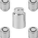 Wheel Lock Kit, Alloy Compatible with Subaru Vehicle Ascent BRZ, Crosstrek, Forester, Imrpeza, Legacy, Outback, Sti, Tribeca, WRX Replaces# B321SFL000, B321SFG000 (5PCS)