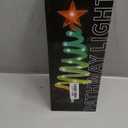 8 Pack Smart Christmas Pathway Lights Outdoor APP Control RGB DIY & Scene Modes, Connectable Spiral Tree Lights with Music, Timer, Schedule, Waterproof LED Christmas Outdoor Decorations for Yard